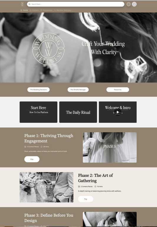 Wedding Wellness Pathway: Founding Brides Bundle 2026