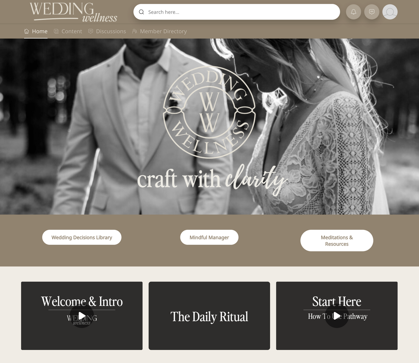 Wedding Wellness I Craft Your Wedding With Clarity Course